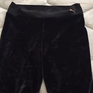 Black Puma Velvet tight